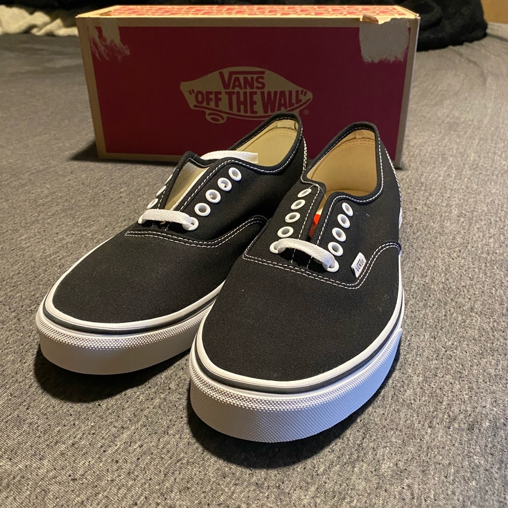 Black and White Vans